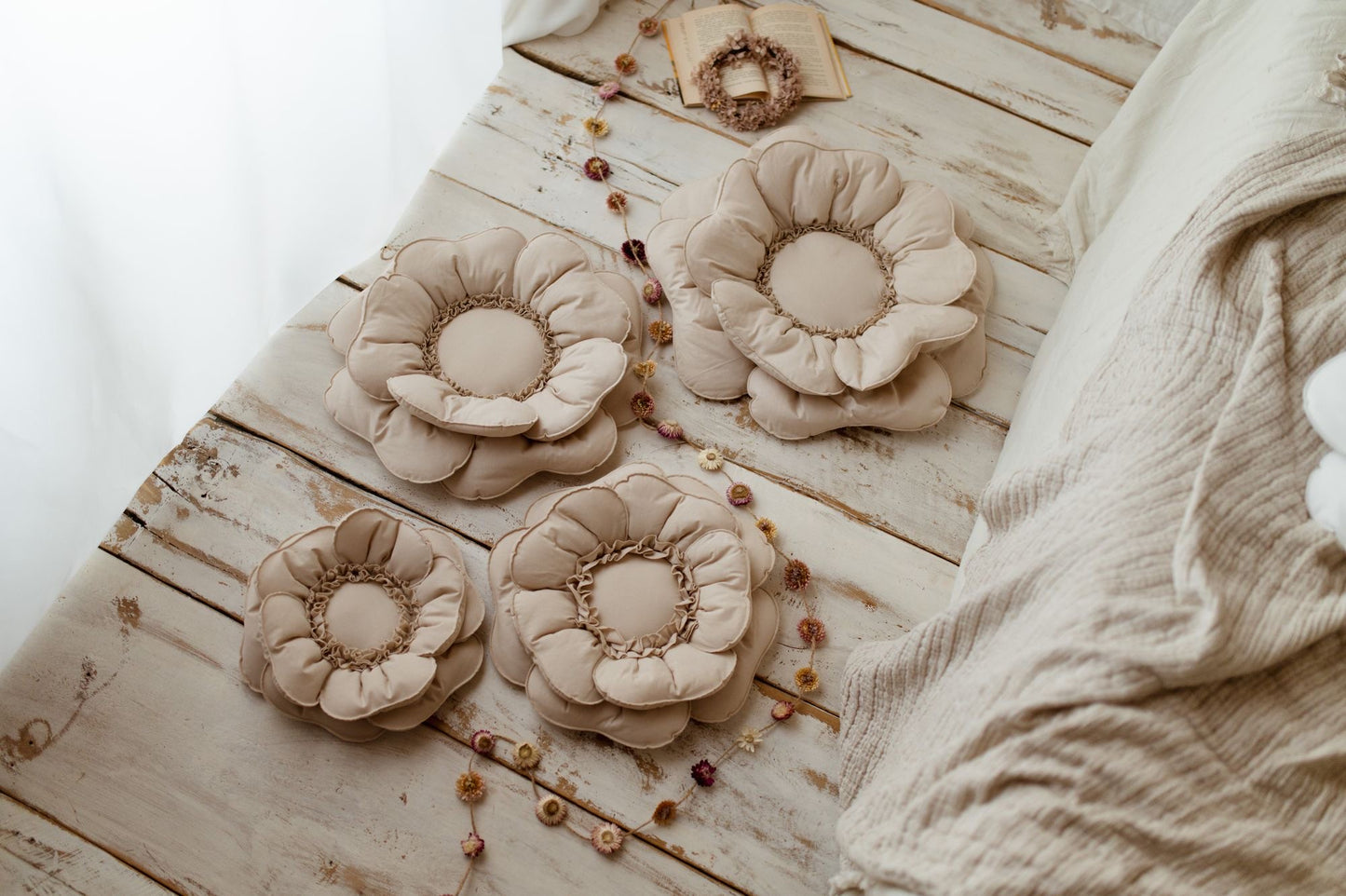 Flower cushion