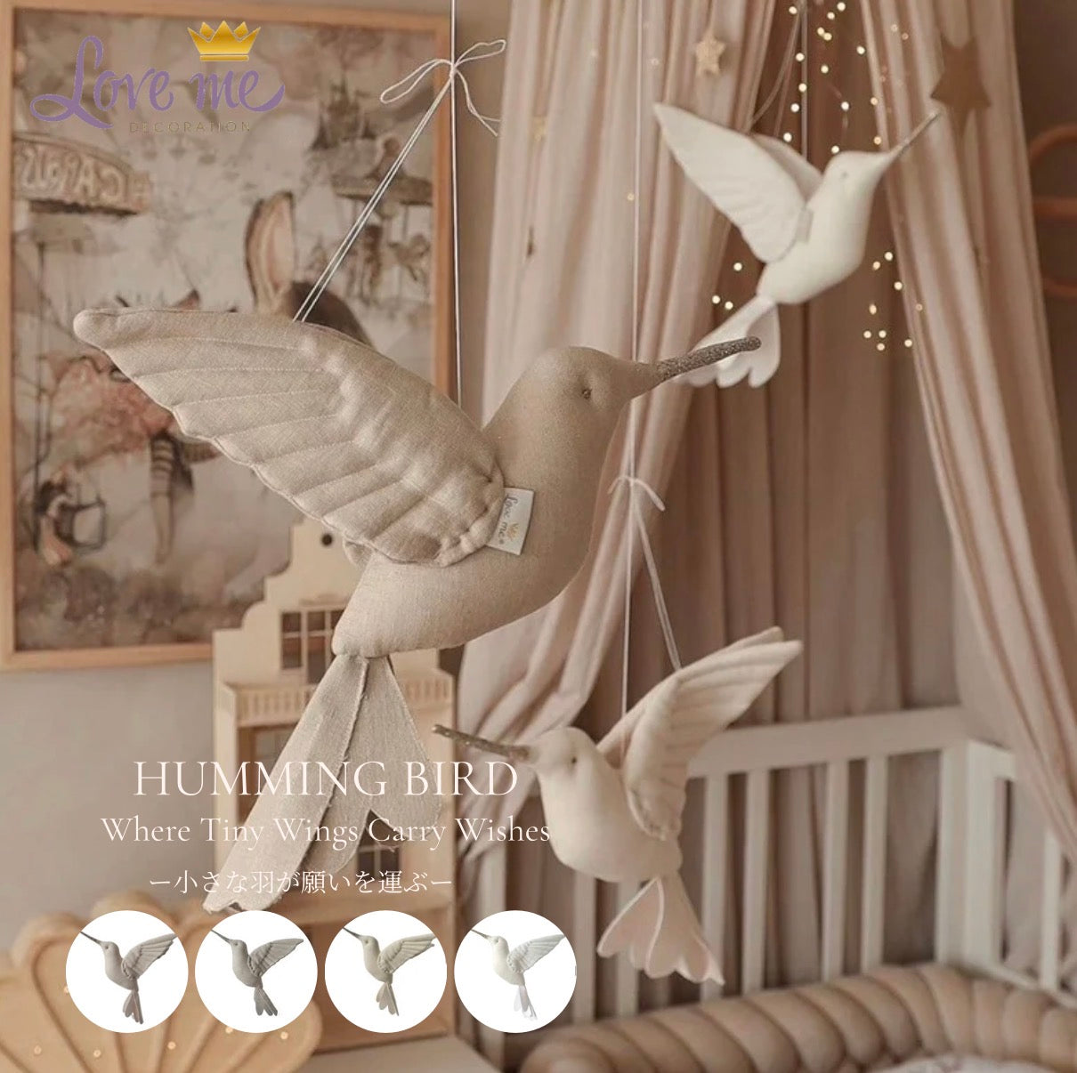 Humming birdーWhere Tiny Wings Carry Wishes