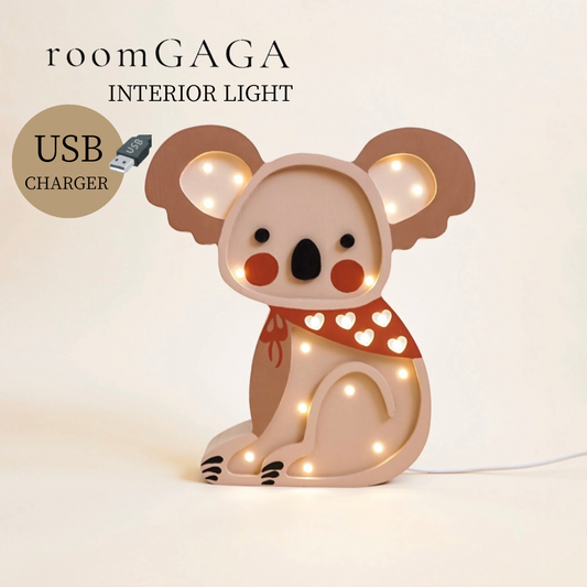 【ORDER PAGE】Wooden Koala Lamp