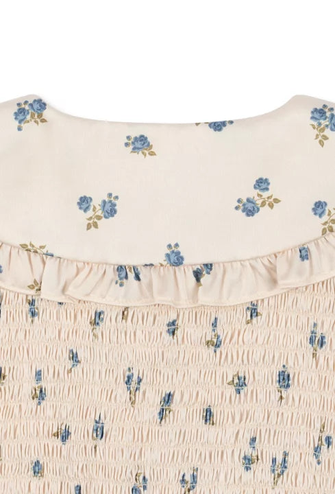 Celebration sheeny smock