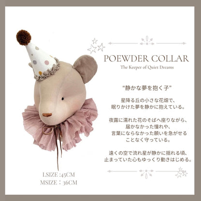 Bear with hatーA gentle guardian of quiet comfort