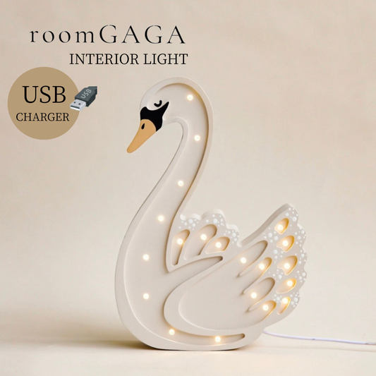 【ORDER PAGE】Wooden Swan  Lamp