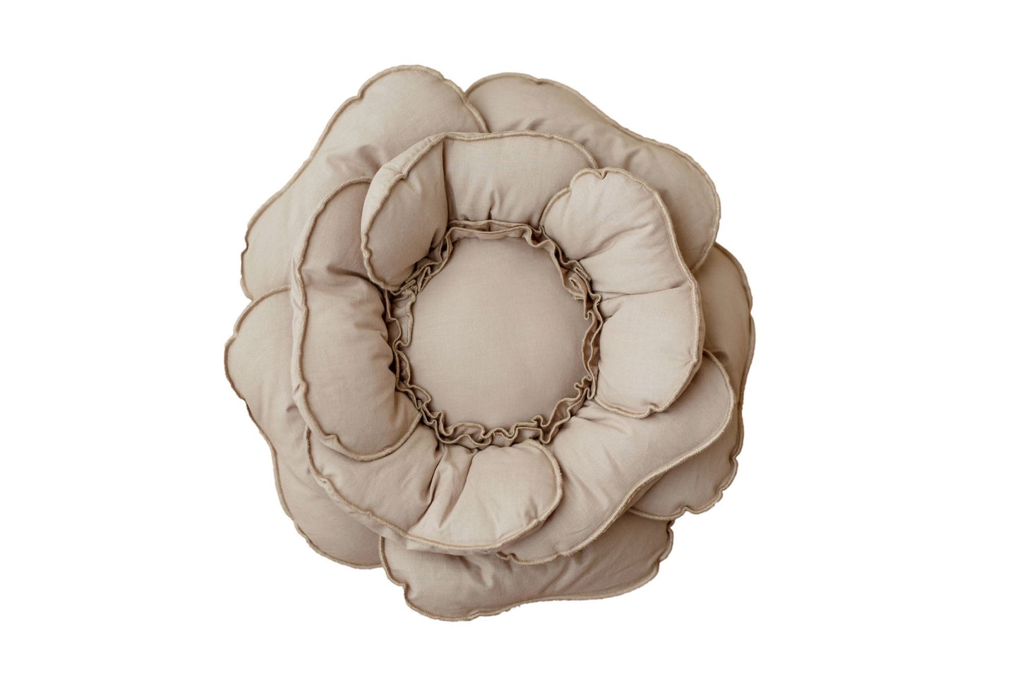 【PRE ORDER】Flower cushion BEIGE