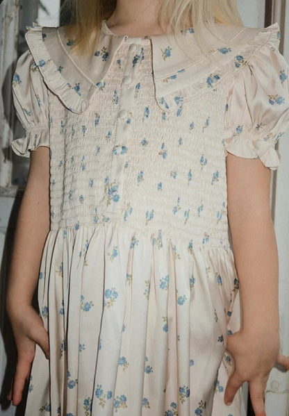 Celebration sheeny smock