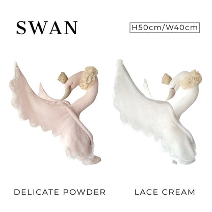 Swan with race