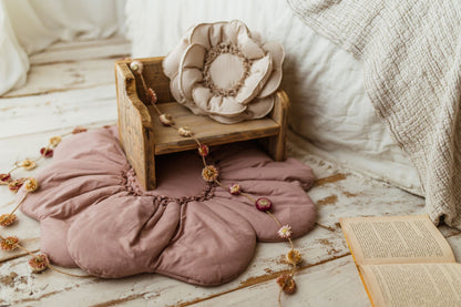 【PRE ORDER】Flower rug PINK